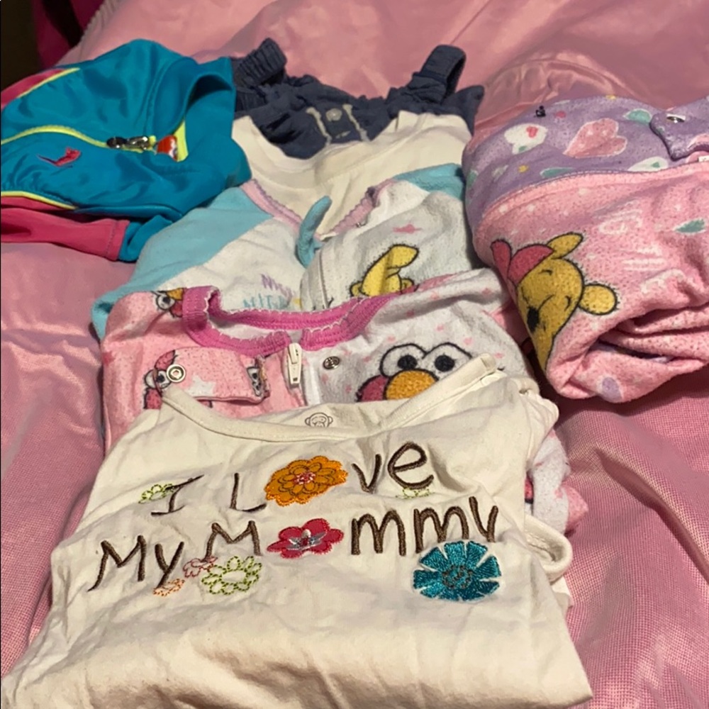 Girls 12 months lot of mixed clothing